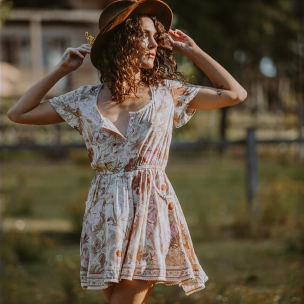 5⭐️ FAV BESTSELLER Jungle Gypsy Mini Short Dress